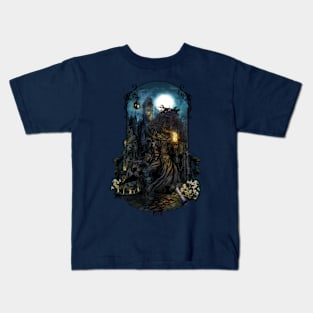 BloodBorne Retro Kids T-Shirt